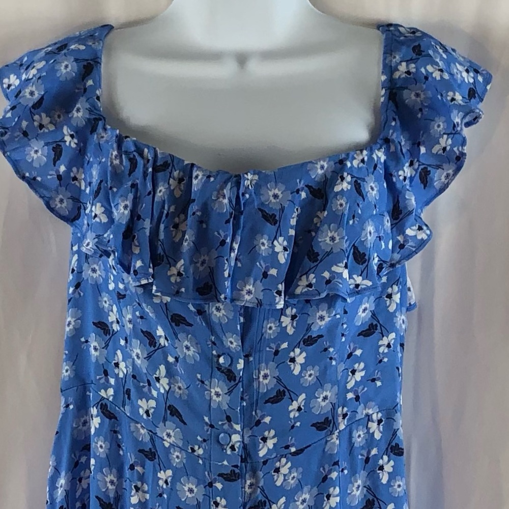 Anthropologie Yumi Kim floral tiered maxi dress NWT 8 - Picture 14 of 16